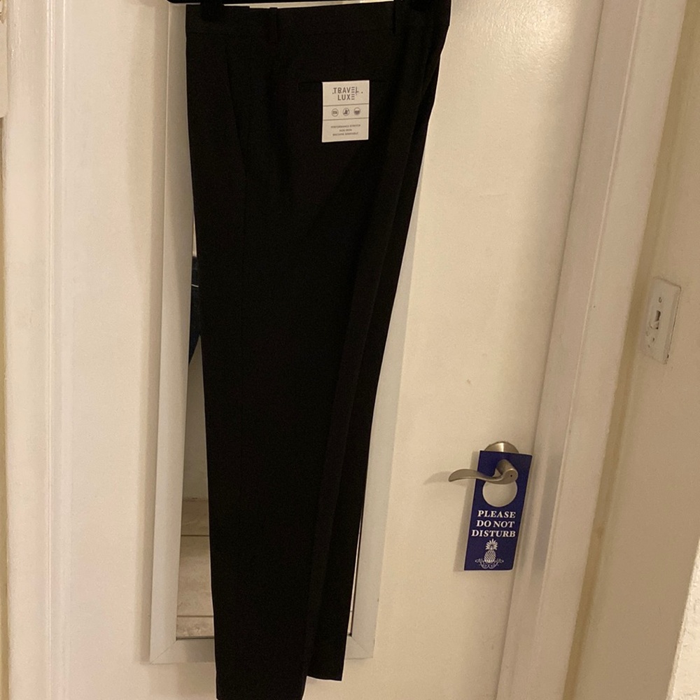 PERRY ELLIS MENS PANTS TRAVEL LUXE SLIM FIT